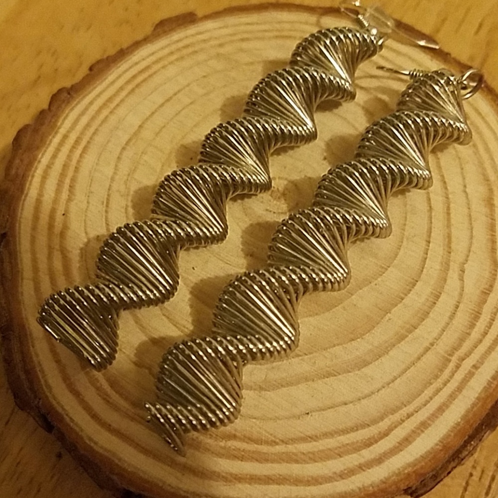 Spiral earrings